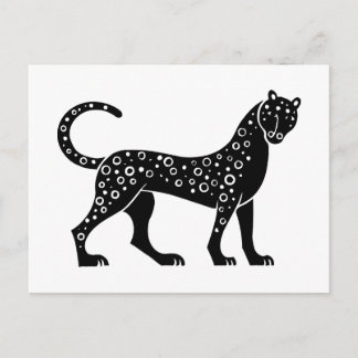 Panther, Greek relief design Postcard