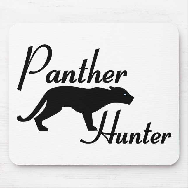Panther Hunter Mouse Pad (Front)