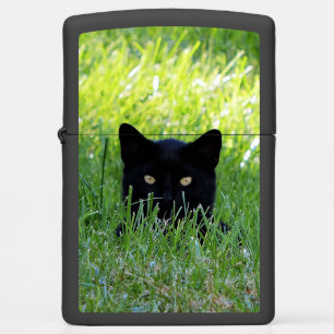 Panther in the Grass Zippo Lighter
