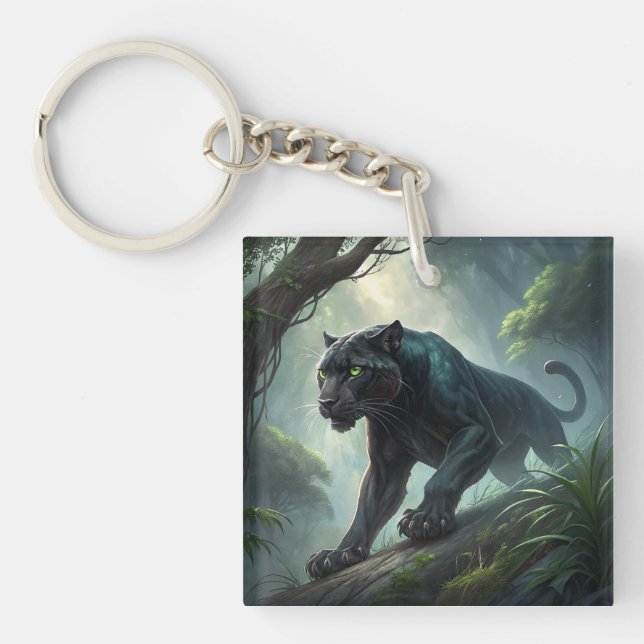 Panther Keychain (Front)