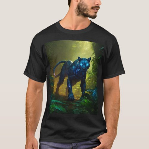 Panther Natures King Secret of the Jungle T_Shirt