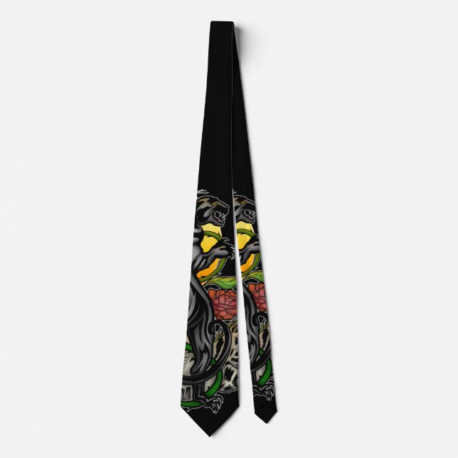 Panther  neck tie (Front)