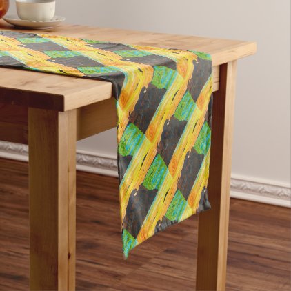 Panther on the prowl short table runner