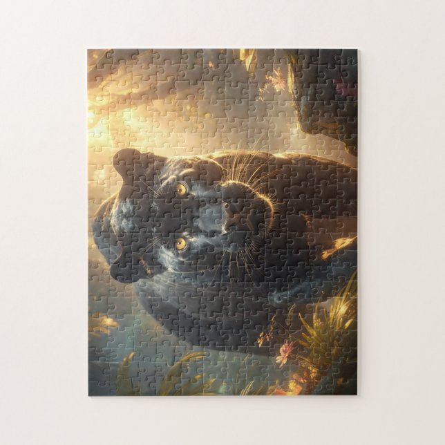 Panther Poster Jigsaw Puzzle (Vertical)