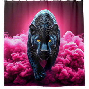 Panther Shower Curtain