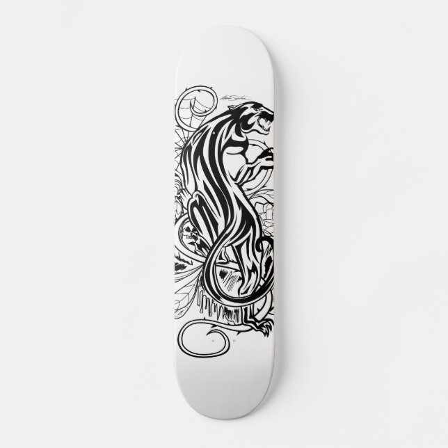 Panther Skateboard Deck (Front)