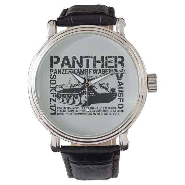 Panther Tank Watch (Front)