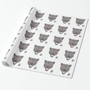 Panther Wrapping Paper