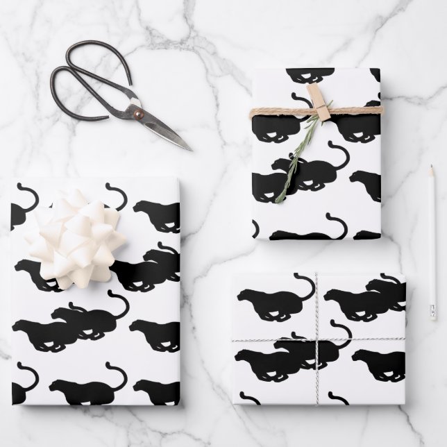 Panther Wrapping Paper (Front)
