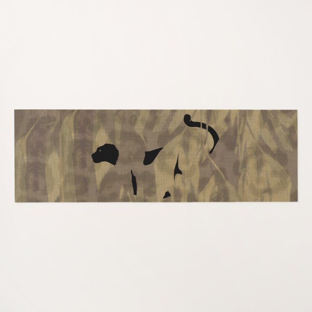 Panther Yoga Mat (Back (Horizontal))