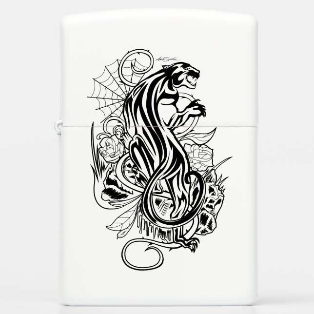 Panther Zippo Lighter (Front)