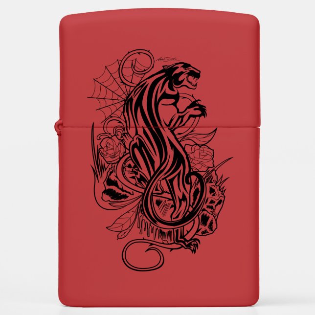 Panther Zippo Lighter (Front)