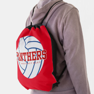 Panthers Volleyball Drawstring Bag