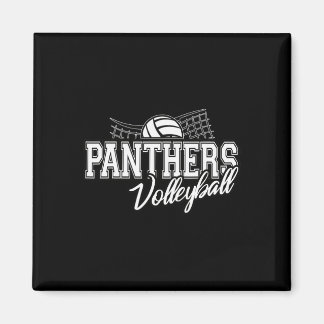 Panthers Volleyll Ck To School Spirit  Magnet