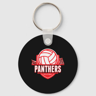 Panthers Volleyll Ck To School Spirit R  Keychain