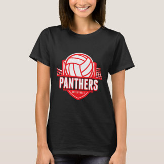 Panthers Volleyll Ck To School Spirit R  T-Shirt
