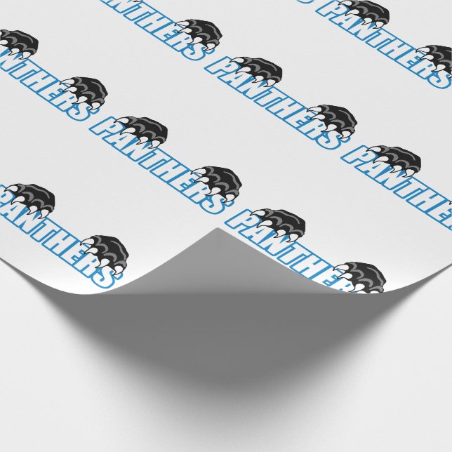 Panthers Wrapping Paper (Corner)