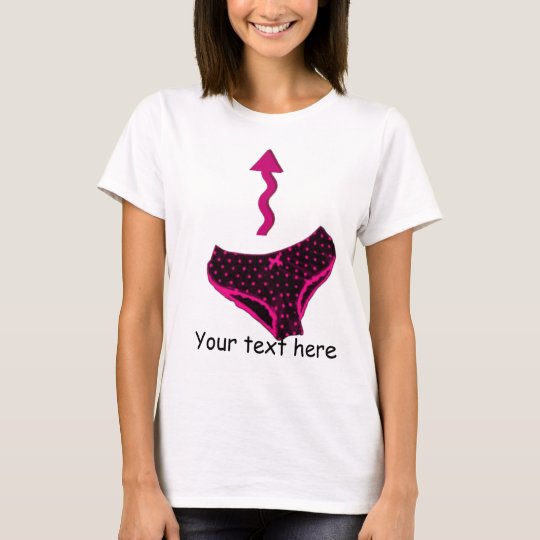 Panties with Arrow T-Shirt - Cross Dress - Sissy
