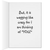 PANTING & TAIL WAGGING PUP IN LOVE! CARDS (Inside (Right))