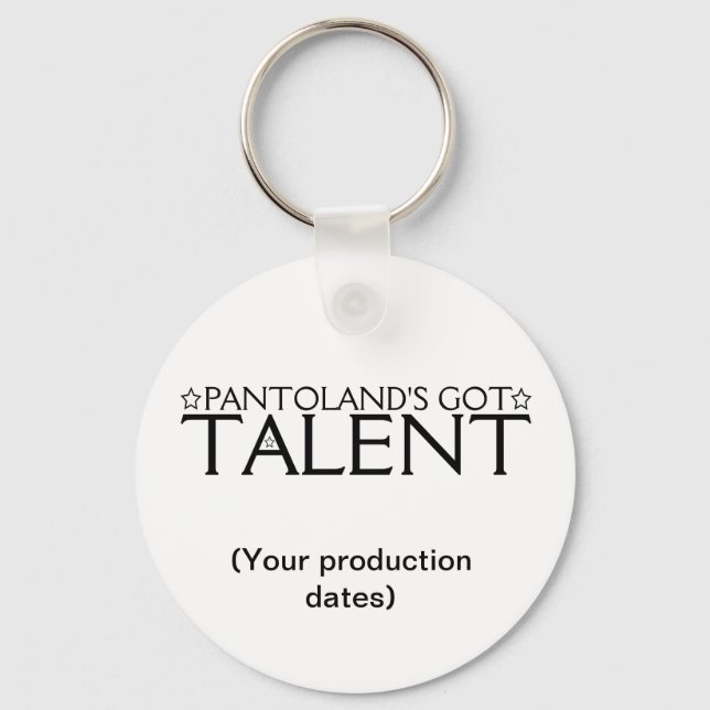 Pantoland's Got Talent Memento Keychain (Front)