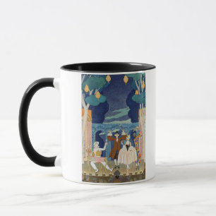Pantomime Stage, illustration for 'Fetes Galantes' Mug