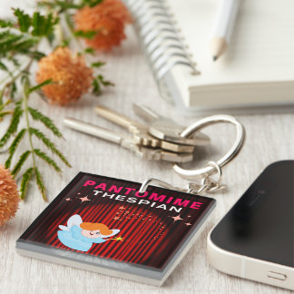 Pantomime Thespian - Fairy Godmother Keychain