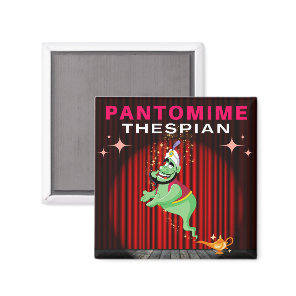 Pantomime Thespian - Genie Magnet