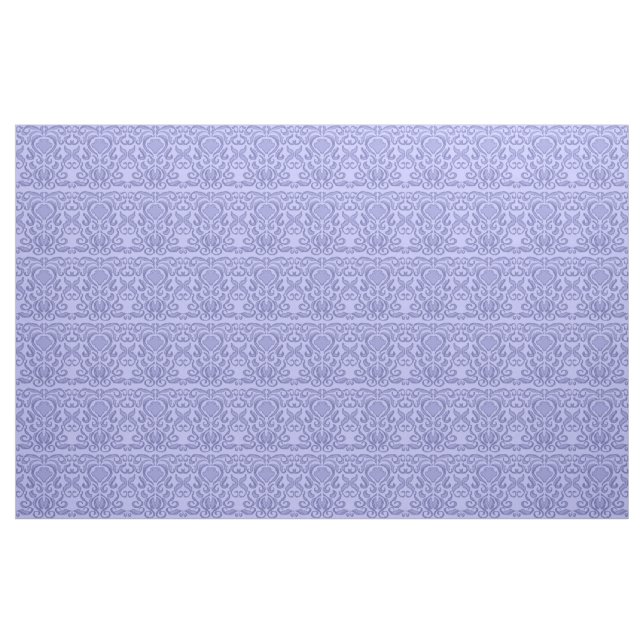 Pantone 2022 Ver Peri Periwinkle Damask Old World  Fabric (Fat Quarter)