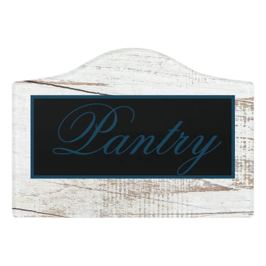 Pantry Door Sign
