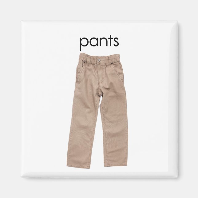 Pants Refrigerator Magnet (Front)