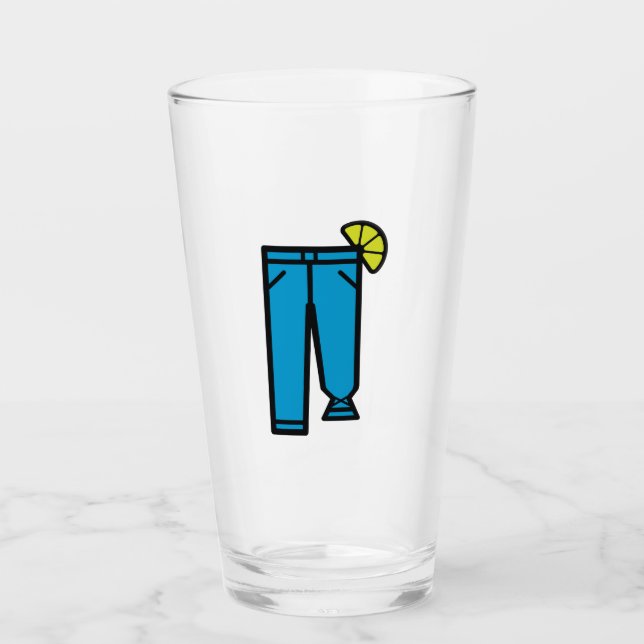 Pantsarita Glass Tumbler (Front)