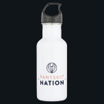 Pantsuit Nation Water Bottle<br><div class="desc">Pantsuit Nation logo water bottle in white.
Show your support for Pantsuit Nation and a more inclusive future everyday</div>