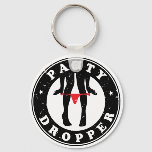 Panty Dropper Custom_Cut Vinyl Sticker Keychain