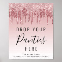 Drop Your Panties Bachelorette Party Game