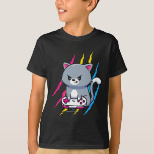Panual Gaymer Geek Pride Lgbt Video Game Lover Gif T-Shirt