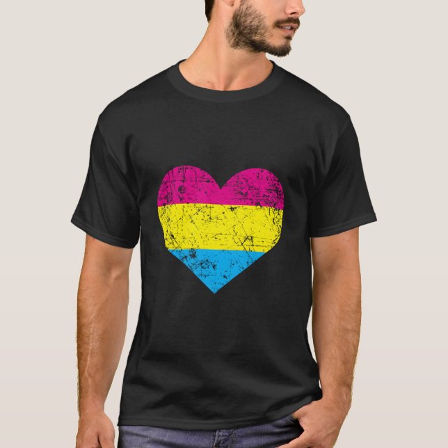 Panual He Lgbtq Pride Month Flag T-Shirt (Front)