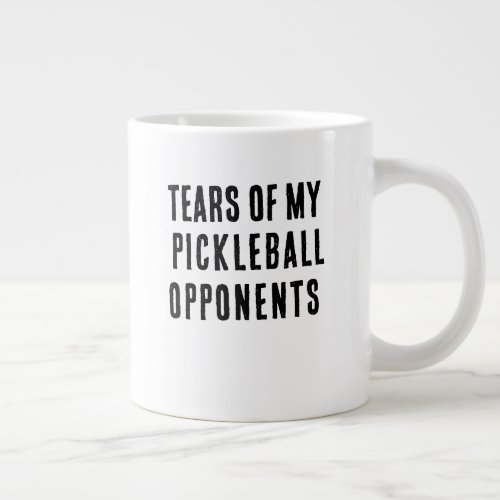 Panvola Tears of My Pickleball Opponents Sports  Giant Coffee Mug