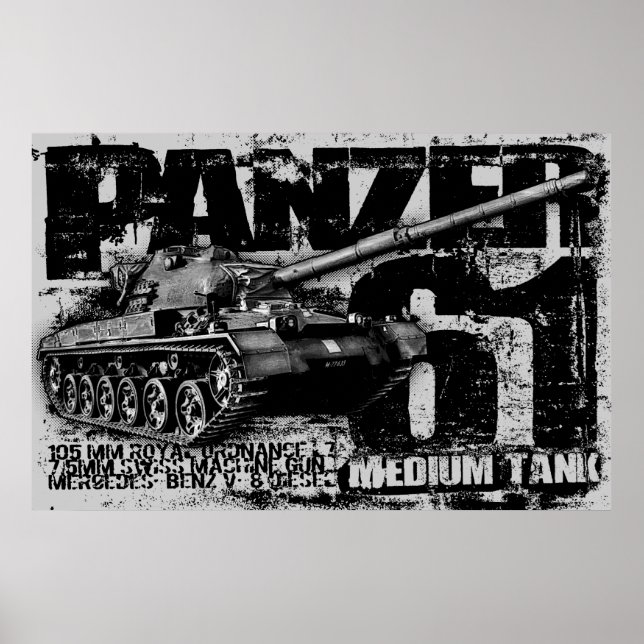 Panzer 61 Poster (Front)