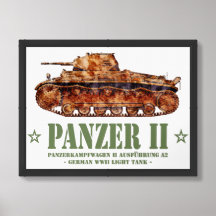 Panzer II A2 World War Two German Light Tank WWII