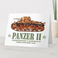 Panzer II A2 World War Two German Light Tank WWII