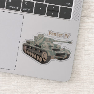 Panzer IV German WW2 Battle Tank Sticker