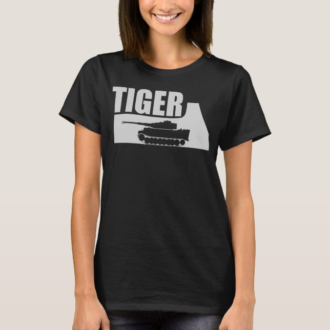 Panzer VI Tiger 1 German WW2 2 T-Shirt (Front)