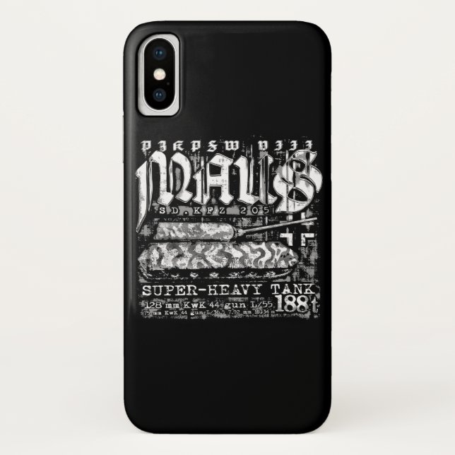 Panzer VIII Maus Case-Mate iPhone Case (Back)