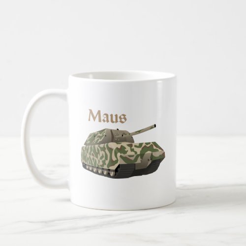 Panzer VIII Maus German WW2 Battle Tank Coffee Mug