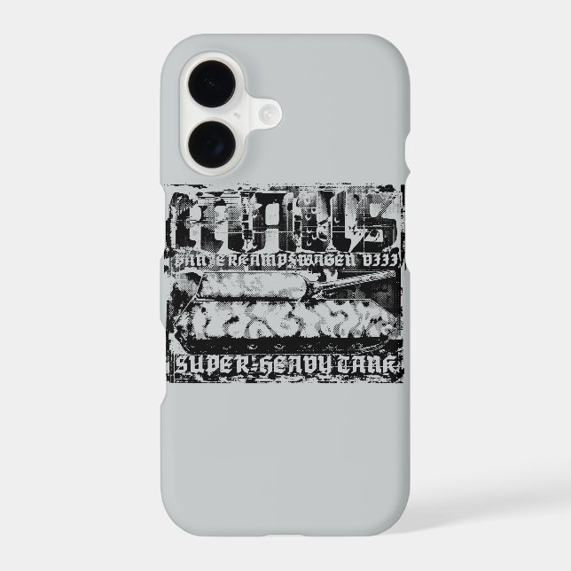 Panzer VIII Maus Iphone Case (Back)