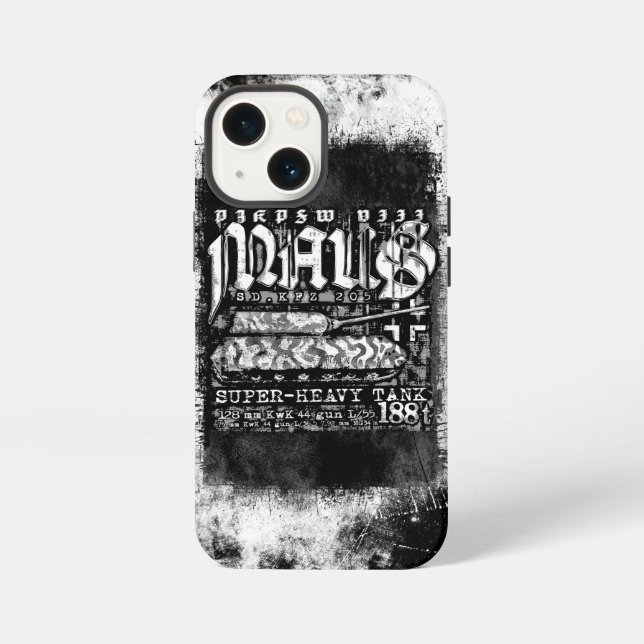 Panzer VIII Maus Iphone Case (Back)
