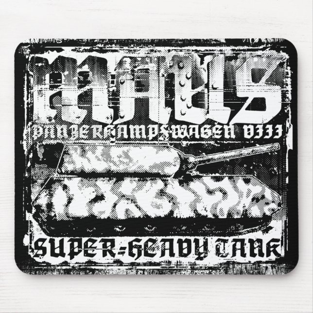 Panzer VIII Maus Mouse Pad (Front)