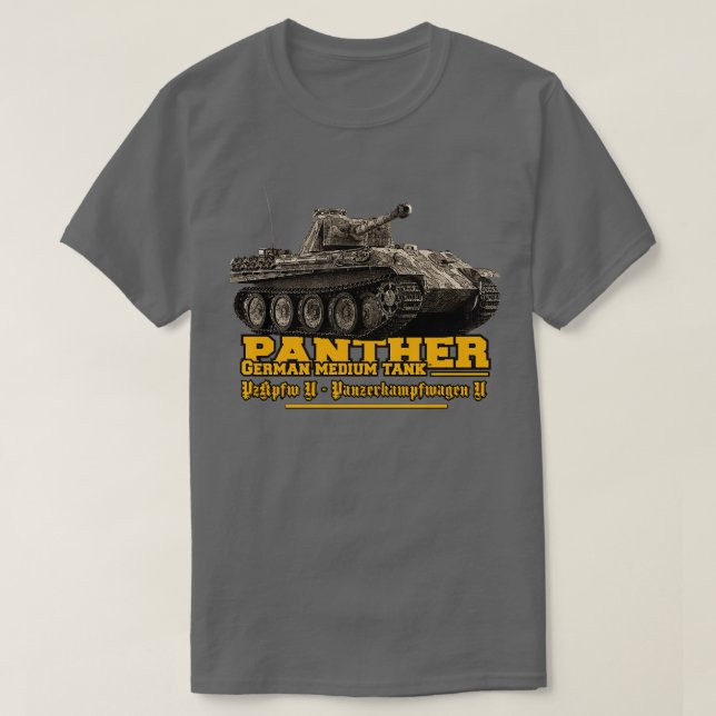 Panzerkampfwagen V Panther German Tank WW2 (Design Front)