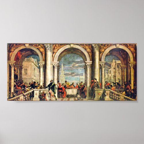 Paolo Veronese _ Feast in the House of Levi Poster