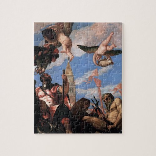 Paolo Veronese_ Mars and Neptune Jigsaw Puzzle